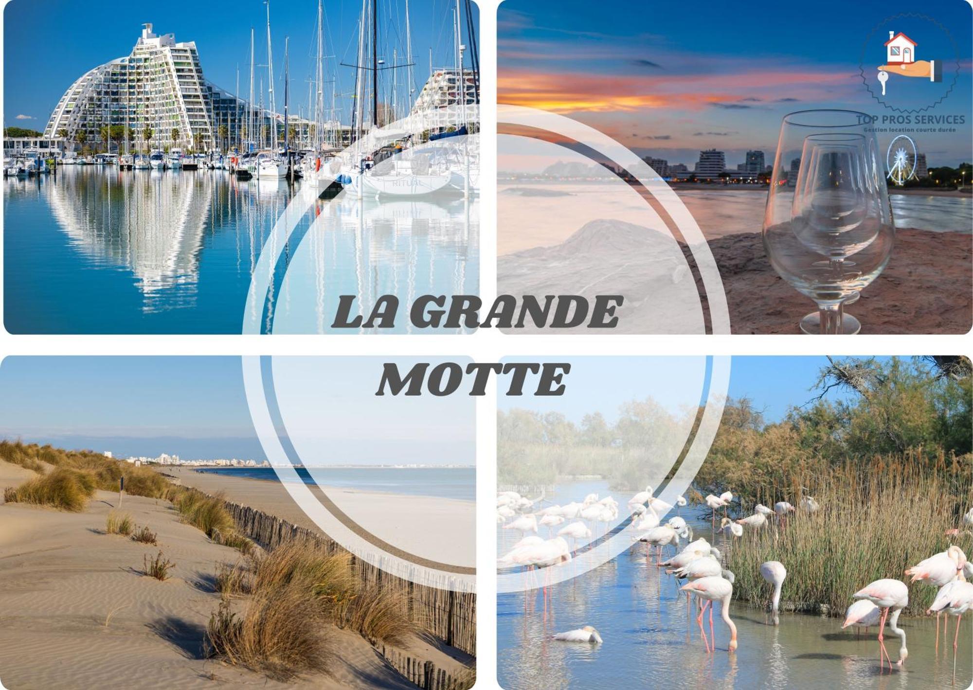 Le White - Clim Parking Wifi 5min Neuf 6max -cohôteconciergerie Appartement La Grande Motte